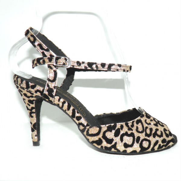 Sandalia de leopardo