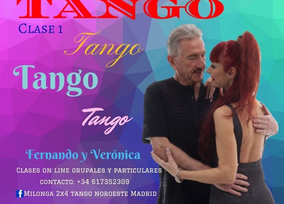 Tango 20 secuencias que debes dominar. Clase: 1