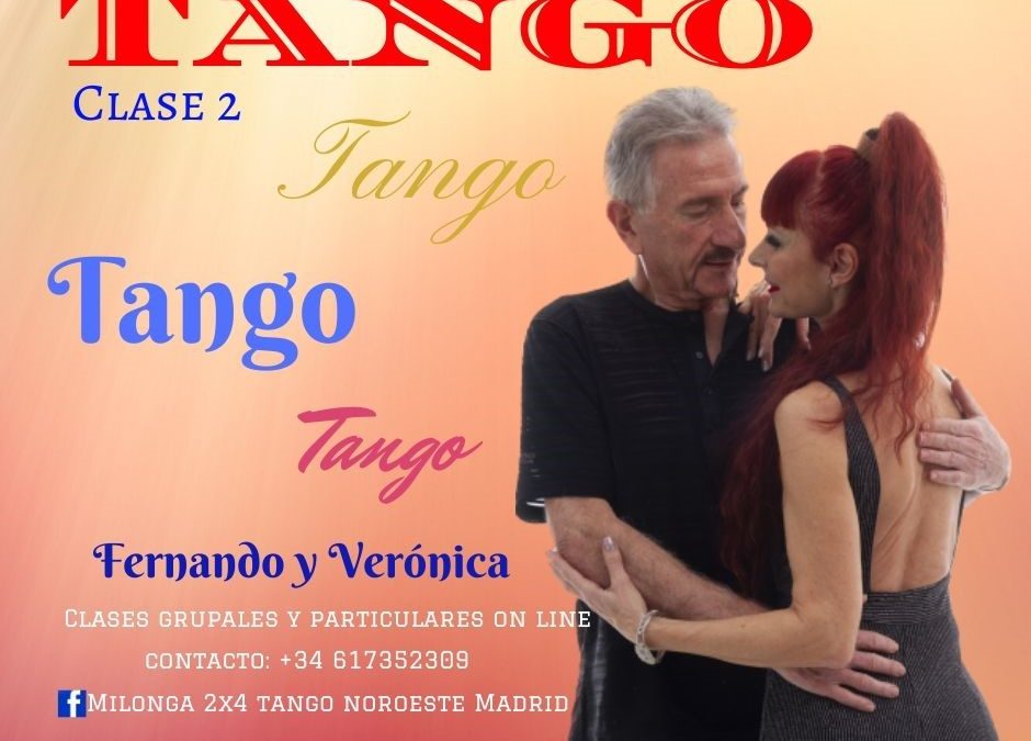 Tango 20 secuencias que debes dominar. Clase:2